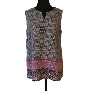 Sleeveless Shirt By Shelli Segal. Women’s Size 8.